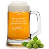polar-effekt Boccale da birra da 300 ml con incisione - Bicchiere da birra personalizzato - regalo per la festa del papà - regalo per la festa del papà - Pils Grano