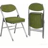 Chleby 2 Sedia Pieghevole Sedia Visitatore Sedia Pieghevole Imbottita in Tessuto Sedia da pranzo pieghevole Sedie pieghevoli sono adatte per cucina, interno, esterno, sala conferenze verde