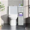 YUMZXIN Armadietto da bagno, porta carta igienica, porta scopino da bagno, armadio da bagno con porte, armadio a basso ingombro (22 x 20 x 75 cm)