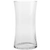 matches21 HOME & HOBBY matches21 - Vaso decorativo in vetro trasparente, leggermente sciancrato, 1 pezzo, Ø 15 x 30 cm