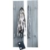 Vladon Wall Panel 120, Pannello appendiabiti con 2 pannelli, Avola-Antracite (28 x 120 x 2 cm ciascuno)