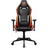COUGAR Hotrod - Sedia da gaming con design aderente (arancione)
