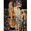1art1 Gustav Klimt Poster Stampa Artistica su Tela Le Tre età della Donna, 1905 Quadro da Parete sulla Barella | Murale XXL | Immagine 80x60 cm