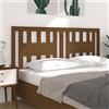 HEFZGDB Testiera per Letto ambra 126x4x100 cm in Legno di Pino Testiere Letto Matrimoniale Testiera Letto Una Piazza E Mezza Testata Letto Matrimoniale Spalliera Letto Singolo per Camere Da Letto