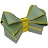 Generico 6 Scatole portaconfetti Papillon Fiocco scatoline Porta Confetti Vari Colori Gia' montate 12x8.5 cm BOMBONIERA (Verde Salvia)