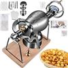 Generic Macchina Riso Soffiato, Macchina Popcorn A Mano, Cannone Popcorn Cinese, Piccolo Popcorn da Fornello, Macchina per Popcorn A Pressione retrò per La Casa(268ML)