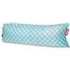 Fatboy Lamzac 3.0 - Divano gonfiabile per adulti e bambini, divano da campeggio, divano letto pigro ad aria, 200 x 90 x 50 cm, senza pompa necessaria, per uso interno ed esterno, Azzurro scacchi