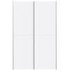 AVANTI TRENDSTORE - Dairago - Armadio da guardaroba con 2 ante scorrevoli con 6 ripiani in legno laminato. Adatto per l'ingresso, offre molto spazio. Dimensioni LAP ca. 120x191x42 cm