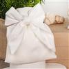 Doni Bomboniere Prima 12PZ Elegante Sacchetto per Confetti Bianco Confettata Segnaposto Fine Festa Comunione Santa Cresima Matrimonio Anniversario Economico Decorazione Tavolo Sweet Table Contenitore
