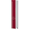 Vicco Armadio da farmacia R-Line, Rosso lucido, 30 cm, per la libera combinazione all'interno di sistemi cucina modulari