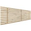 DHOME Testiera in legno riciclato DM Stile Pallet Letto Pallet Ferramenta inclusa (135cm, Stile Giapponese, Legno Cambriano)