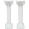 Sosoport 2pezzi Pilastri Decorativi Romani per Matrimoni di Eleganti Supporti per Fiori Stile Chic e Creativo Perfetti per Allestimenti Nuziali e Decorazioni Romantiche