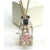 DLM Bomboniere DLM-32078-rosa (Kit 6 Pezzi) Profumatore in Vetro con Farfalla Cristallo Colorato Diffusore per Ambienti Profumo Nozze Matrimonio Comunione_Rosa bomboniera