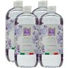 FEI FAN Ricarica per Diffusore di Fragranza a Bastoncini - Lavanda- 500ml (4 Flaconi)