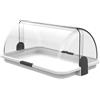 COSE DA CASA Cosedacasa Vetrina da banco Tavolo Self Service Porta Dolci brioche vivande Doppia Apertura Bianca espositore per Alimenti (Misura: CM 38X26X17)