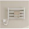 Generic Smiclo Asciugamano riscaldato Intelligente, radiatore a Parete a Parete da 80 w a Parete a Temperatura costante, Piccolo radiatore a Portata di Asciugamani elettrici per Il Bagno 4 ba White Left Line