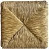 Generico Import Trade - Set da 2 Sedute in paglia intrecciata 33x33cm, Ricambio mod. PICCOLO PISA, Sedile di ricambio per sedie e sgabelli da casa e ristoranti, Fondo, Telaio, Sedile resistente e robusto