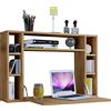 VCM Computertisch hängend | Klapptisch | Wandschreibtisch | Maße ca. H. 60 x B. 90 x T. 20 cm | Schreibtisch - Wandila Honig-Eiche