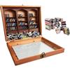 Générique Mini libreria fatta a mano - 200 libri in miniatura in legno, ornamento per piccola biblioteca, espositore per amici, colleghi, compleanno, Natale, Capodanno, matrimonio, decorazione da tavolo