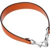 QUARKZMAN Tracolla in Pelle PU da 19,88 Pollici con Moschettone, Manici per Borse a Mano Sostitutivi per Borsa a Tracolla, Borsa a Spalla, Arancione, Fibbia Argento