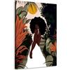 ARTEDinoi Quadro Moderno Stampa su Tela Donna Africana bellissimia Abstract Afro Look Canvas Dimensione 90x60x2cm