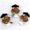DLM Bomboniere DLM24786 (Kit 12 Pezzi) Calamita Mappamondo Portafortuna Laurea bomboniera Regalo