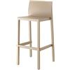 GB SHOP SRL Set 4 Sgabelli kate h65 SCAB (tortora)