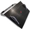 PROCOMFORT Poggiapiedi Ergonomico Ergo Foot Steel (40 x 47,5 cm) per postura confortevole