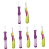 NUOBESTY 8pezzi Kit per Cucito di Strumenti per Rimozione Filo e Taglio Cuciture Strumenti Pratici e Affilati per Tessuti e Fili Colori
