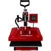 PixMax Macchina di trasferimento Digitale Stampante a Sublimazione 38cm Base Rotante Display Touchscreen Pressione Regolabile Inchiostro Vinile 250°C Fai da Te Professionale 10 Fogli di Sublimazione