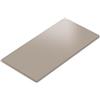 AUPROTEC Piano da tavolo 19 mm Alux Champagne 80 x 60 cm, truciolato con bordo in ABS da 1 mm e rivestimento in poliuretano, rivestito in resina melaminica, elegante e impermeabile