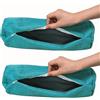 ZUOZHE 2 Pezzi Federa per Cuscino Cilindrico in Lino Traspirante con Cerniera Nascosta | Rotonda di Supporto Corpo Intero | Memory Foam, Schiuma Triturata(#1,20x80cm/8x31in)