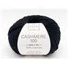 filati italiani Cashmere Luxury 100,25g 100% Cashmere (Nero - 70)