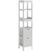 Vicco Armadio per il bagno Vilda, Bianco, 30 x 144 cm