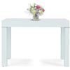 Mar.c.a. Design - Consolle Allungabile 110x50x75 cm - Tavolo Consolle Allungabile Fino a 300 Cm - Tavolo in Legno Bianco Frassinato - Facile da Montare - Made in Italy
