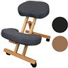 Vivezen - Sgabello ergonomico, seduta al ginocchio, in legno, pieghevole e regolabile - 3 colori