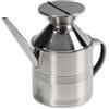 MA MAISON Oliera da Tavola in Acciaio Inox 9 cm Bottiglia per Olio e Aceto da 500 ml / 1 Lt con Dosatore