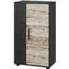 Vicco Cassettiera Berno, Rovere nero/sabbia, 50.1 x 87.3 cm