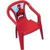 Hasbro ARDITEX Marvel Spiderman 707976 - Sedia per Bambini, in plastica, 50 x 36,5 x 30 cm, Colore: Rosso/Blu