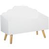 ATMOSPHERA CREATEUR D'INTERIEUR marca Atmosphera, creatore di interni Cassetta di giocattoli in legno per bambini nuvola bianca.