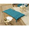 Mylittlebed Futon - Materasso da pavimento effetto farfalla, pieghevole, 120 x 60 cm, busta in cotone 190 g/m² [materasso e biancheria da letto] (blu pavone)