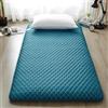 FZKun Materasso da pavimento giapponese, singolo, matrimoniale, arrotolabile, pieghevole, futon, tatami, portatile, per pavimento, letto per gli ospiti, divano (A, 135 x 200 cm)