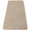 Casatessile Ariel -Tappeto Cucina Made in Italy, Antiscivolo, Lavabile - Passatoia Cucina - Larghezza 50 cm, Lunghezza su Misura - Beige