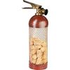 Brubaker Estintore Decorativo - Contenitore in Sughero - Contenitore in Sughero - Decorazione Interna in Metallo - Regalo per Vigile del Fuoco e Amanti del Vino