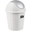 Stefanplast CESTINO BASCULA 10LT ELEGANCE BIANCO