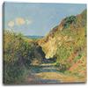 Printed Paintings Stampa su Tela Claude Monet - Il Sentiero Vuoto