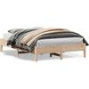 THOYTOUI Letto senza Materasso, Mobili per la camera da letto Telaio del letto Letto imbottito Bed frame Utilizzabile per Albergo Dormitorio Camera da letto 120x200 cm in Legno Massello di Pino
