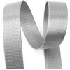 Risdany 10 Metri di fettuccia in Nylon da 20/25/32/38/50 mm, fettuccia di Sicurezza per Zaino, Accessori per Cucire,Grigio,20 mm