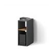 Livinity Mobile per PC Lorena, Antracite/Rovere dorato, 28.5 x 72 cm con 2 scomparti
