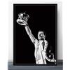 JWJQTLD Stampa su Tela Bohemian Rhapsody Freddie Mercury Poster E Stampe Rock Music Star Canvas Painting Wall Art Pictures for Living Room Home Decor